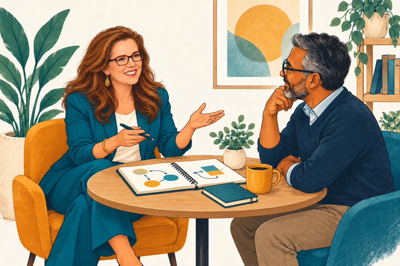 Dana Houston Jackson in a coaching conversation